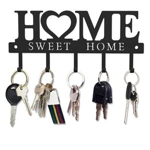Black Home‎ Sweet Home Key Holder